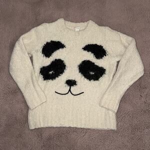 Crewcuts Wool Blend Panda Sweater